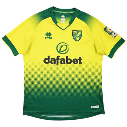 Maillot Norwich City Domicile 2019-20 Errea vintage | M