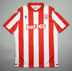 Maillot Stoke City 2019-20 Macron BET365 vintage 4XL