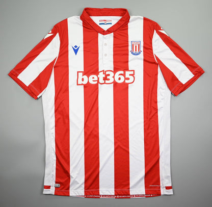 Maillot Stoke City 2019-20 Macron BET365 vintage 4XL