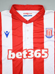 Maillot Stoke City 2019-20 Macron BET365 vintage 4XL