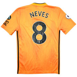 Maillot Wolverhampton Extérieur Adidas 2019-20 Neves vintage 9/10