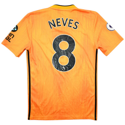 Maillot Wolverhampton Extérieur Adidas 2019-20 Neves vintage 9/10