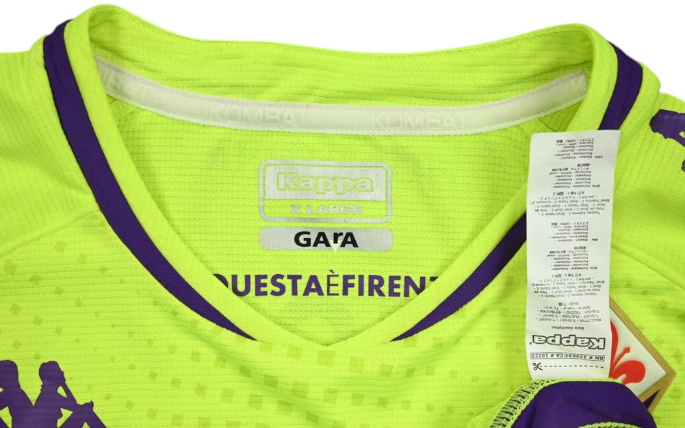 Maillot Gardien Fiorentina 2020-21 Kappa Match Issue Drągowski XL