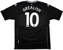 Maillot Aston Villa Extérieur 2020-21 Kappa Grealish vintage