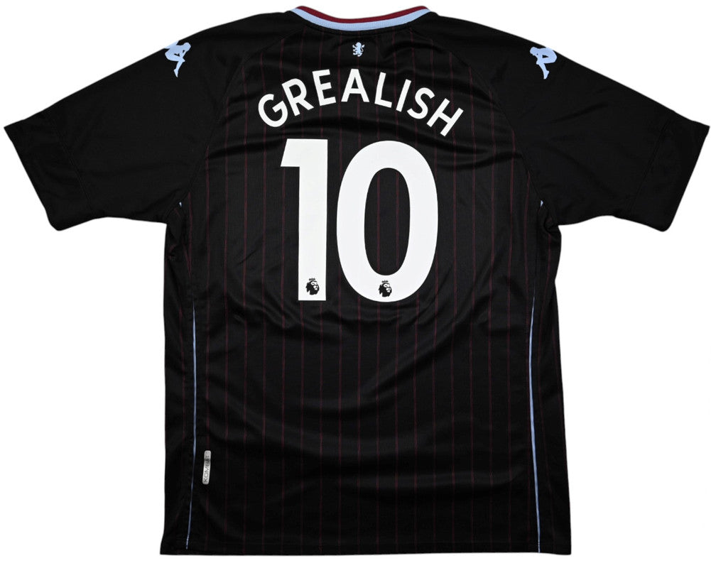 Maillot Aston Villa Extérieur 2020-21 Kappa Grealish vintage