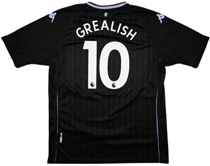 Maillot Aston Villa Extérieur 2020-21 Kappa Grealish vintage
