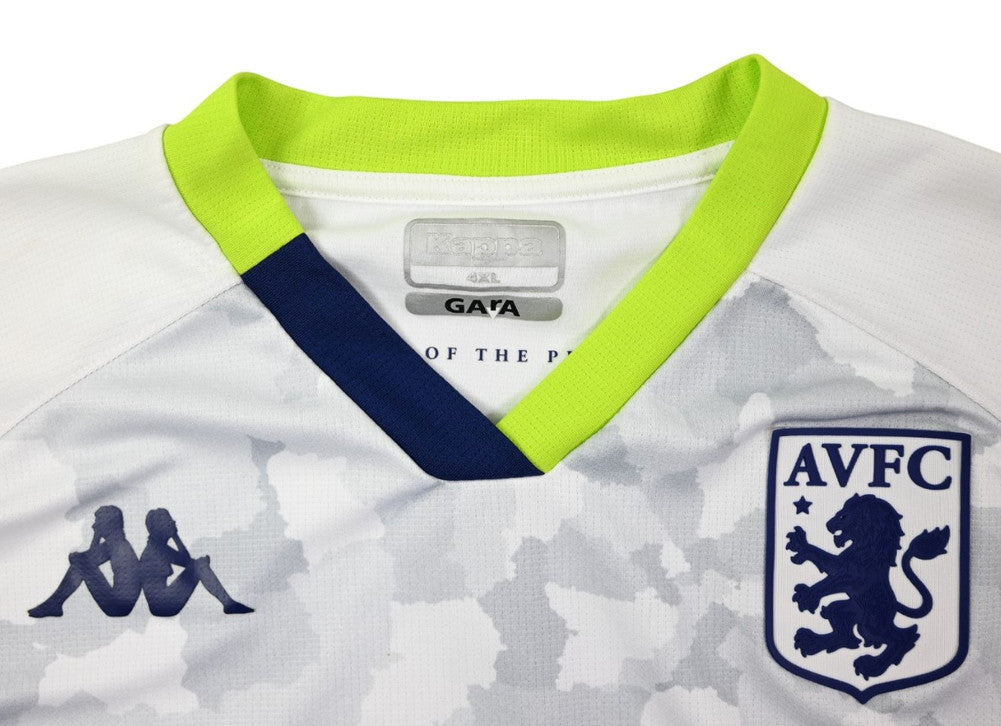 Maillot Extérieur Aston Villa 2020-21 Kappa Cazoo 4XL Vintage