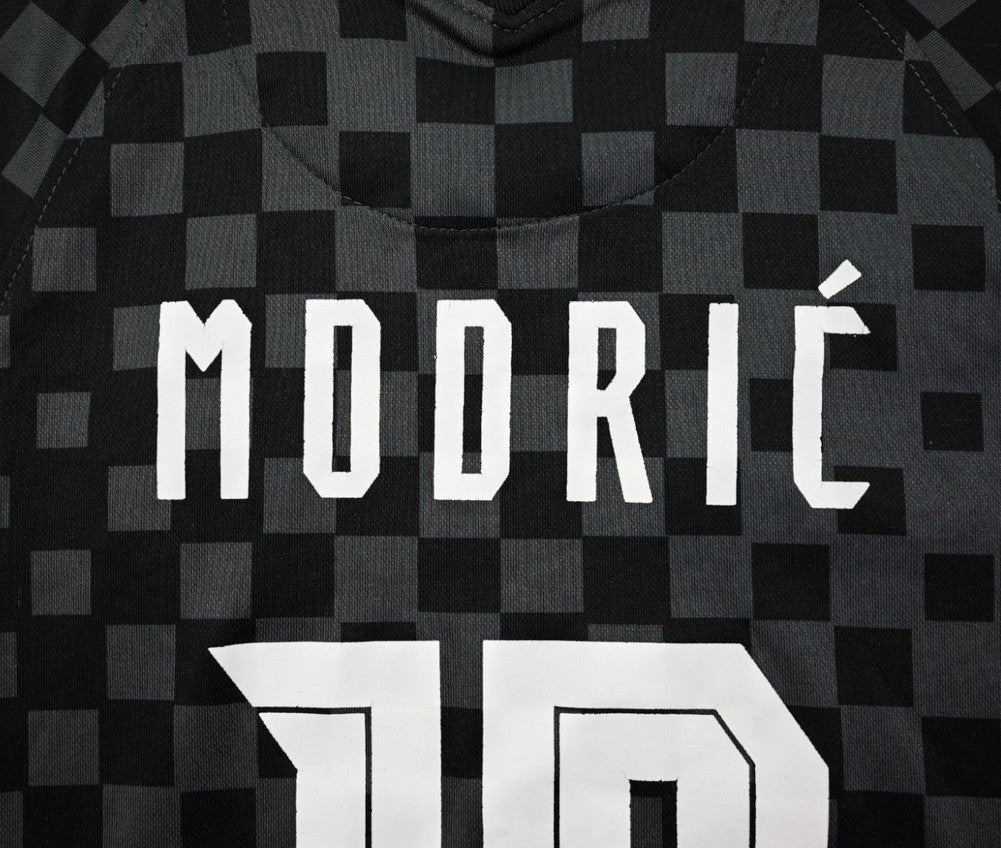 Maillot Croatie Extérieur Nike 2020-21 Modric Boys S - Vintage