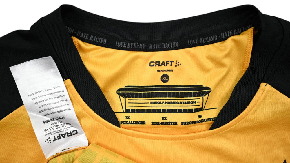 Maillot Dynamo Dresden Extérieur Craft 2020-21 Morschel vintage