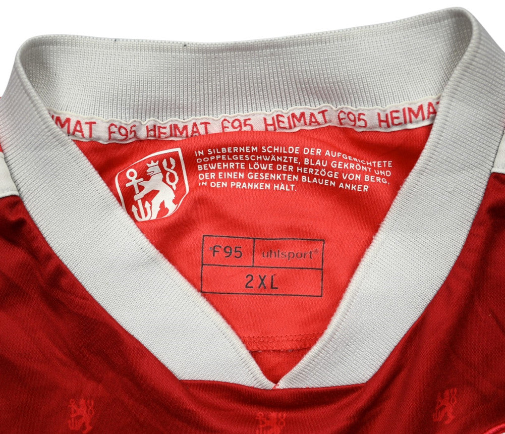 Maillot Fortuna Düsseldorf 2020-21 Domicile Uhlsport Kownacki