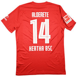 Maillot Hertha Berlin 2020-21 Match Issue Alderete Nike Domicile