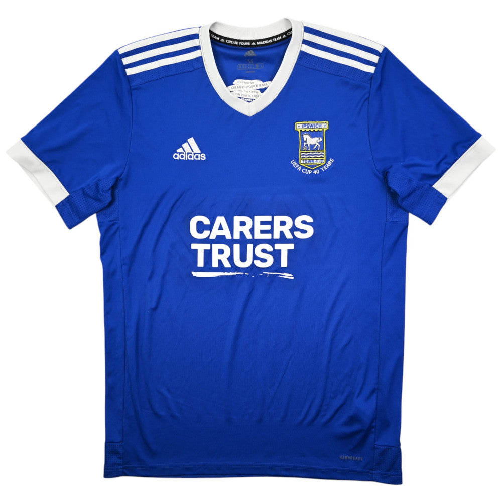 Maillot Ipswich Town Domicile Adidas 2020-21 Vintage 9/10