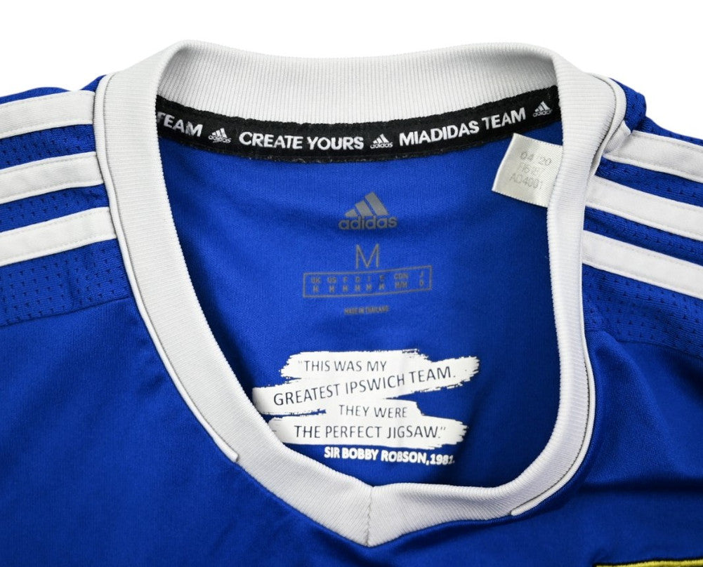 Maillot Ipswich Town Domicile Adidas 2020-21 Vintage 9/10