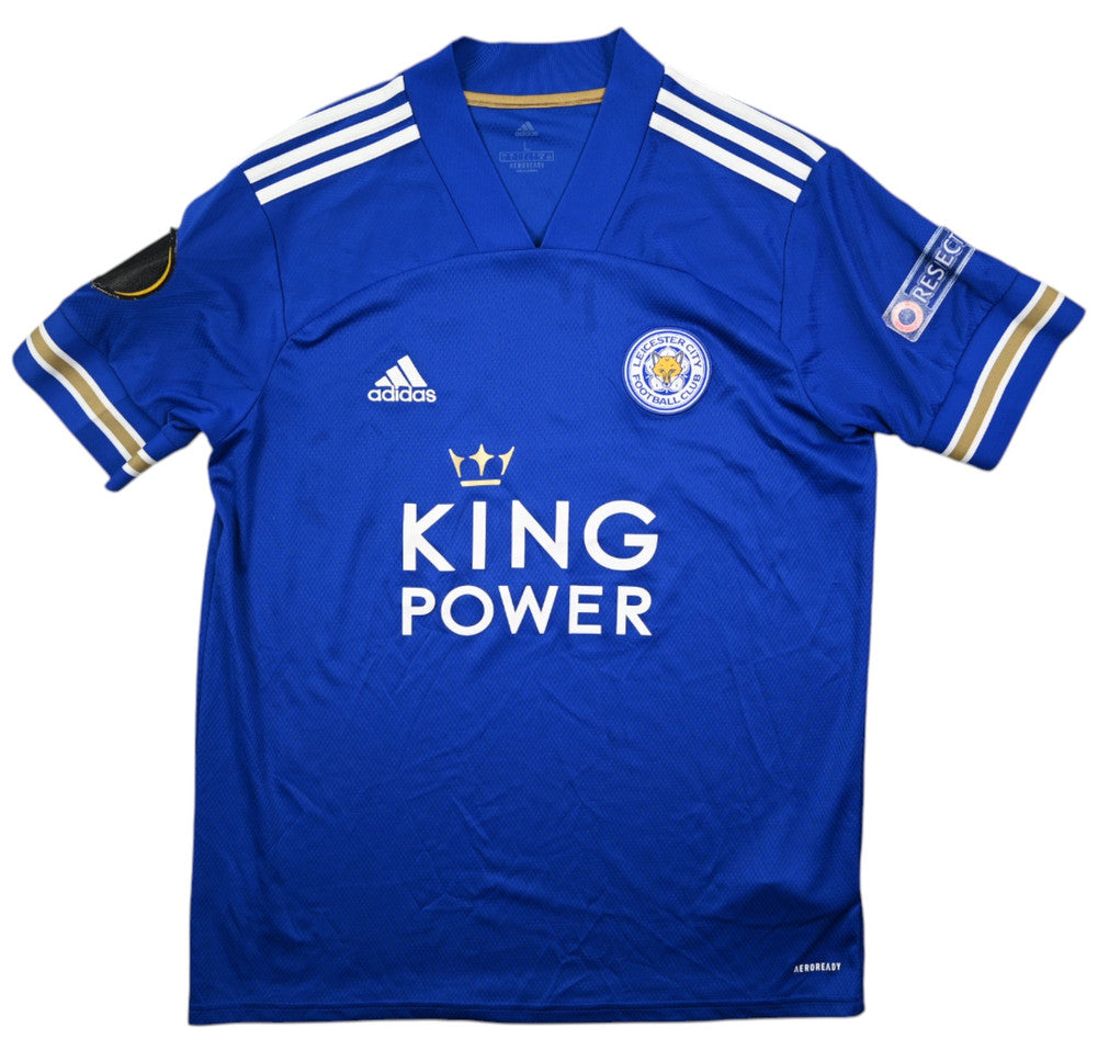 Maillot Leicester City Domicile 2020-21 Adidas Maddison vintage