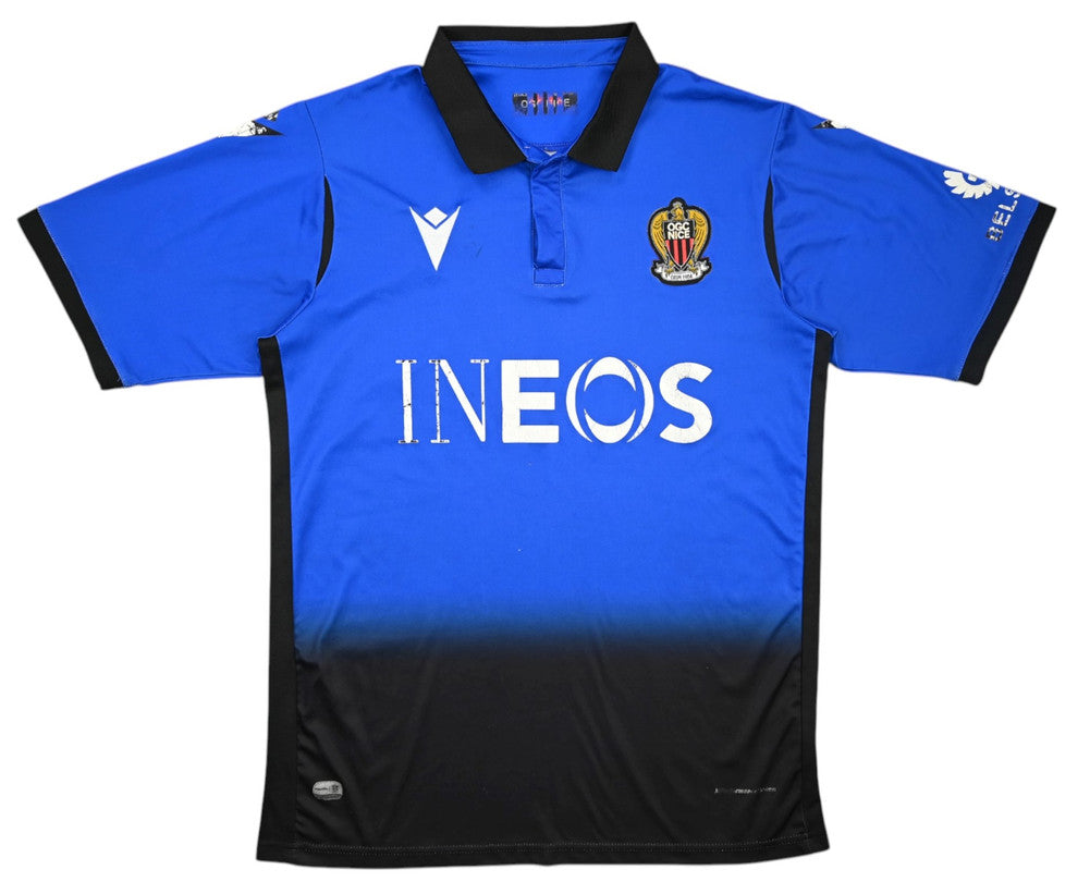Maillot OGC Nice Domicile 2020-21 Macron INEOS vintage collector