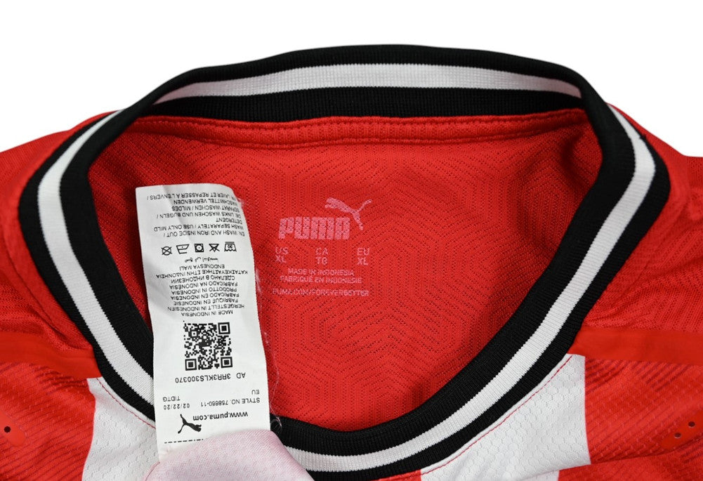 Maillot PSV Eindhoven Domicile 2020-21 Puma Brainport — XL