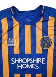 Maillot Shrewsbury Town 2020-21 Admiral Domicile League One