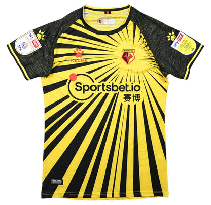 Maillot Watford Extérieur 2020-21 KELME Player Issue Zinckernagel