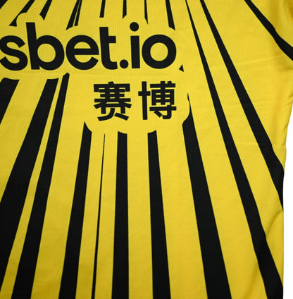 Maillot Watford Extérieur 2020-21 KELME Player Issue Zinckernagel
