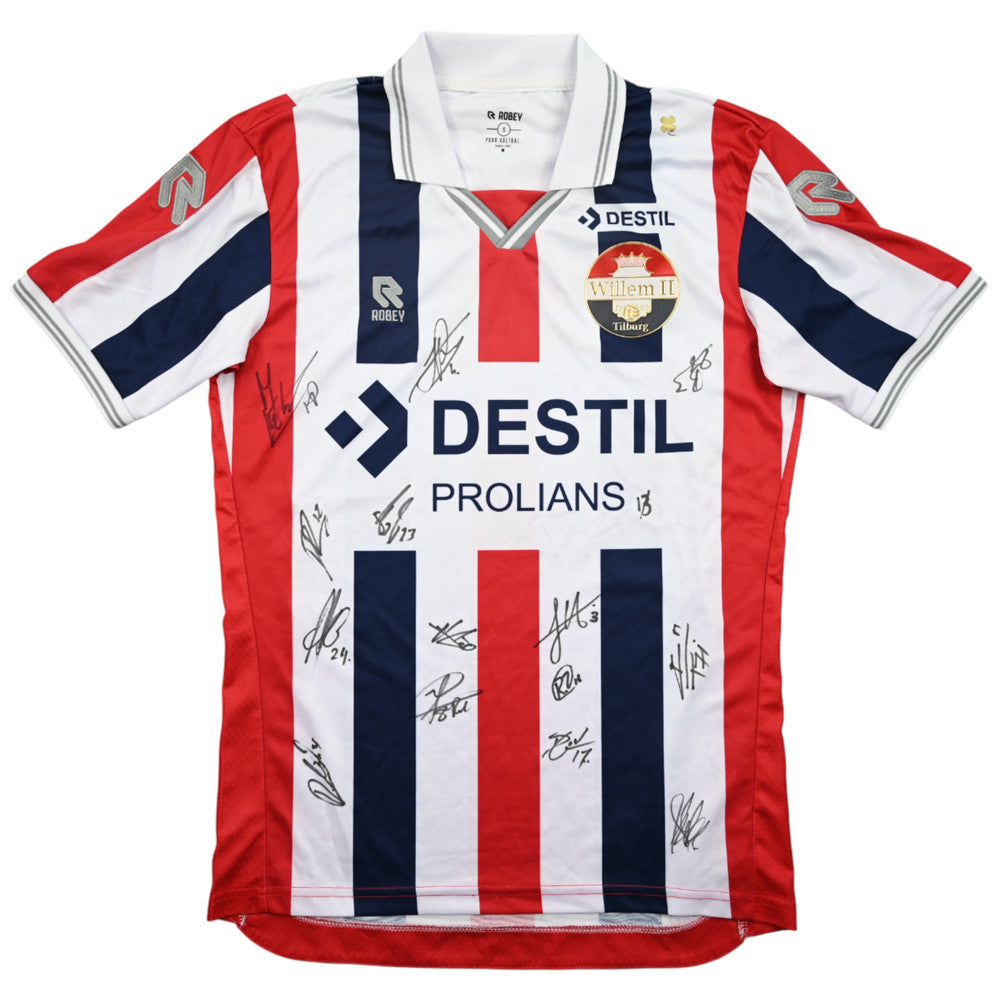 Maillot Willem II 2020-21 Robey Domicile Signé – Neuf 10/10