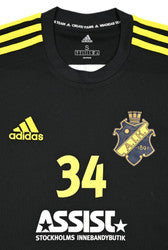 Maillot Extérieur AIK Stockholm 2021-22 Adidas Authentique 9/10