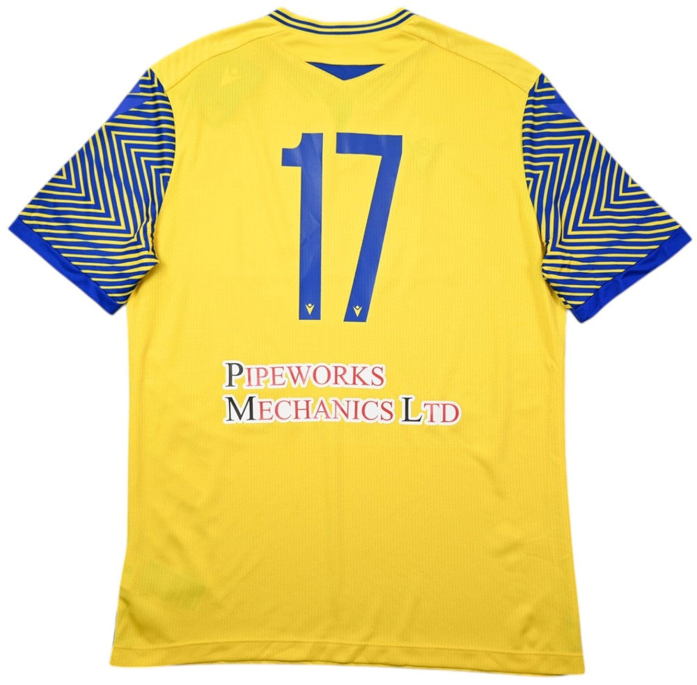 Maillot Barry Town United 2021-22 Domicile Macron - Neuf