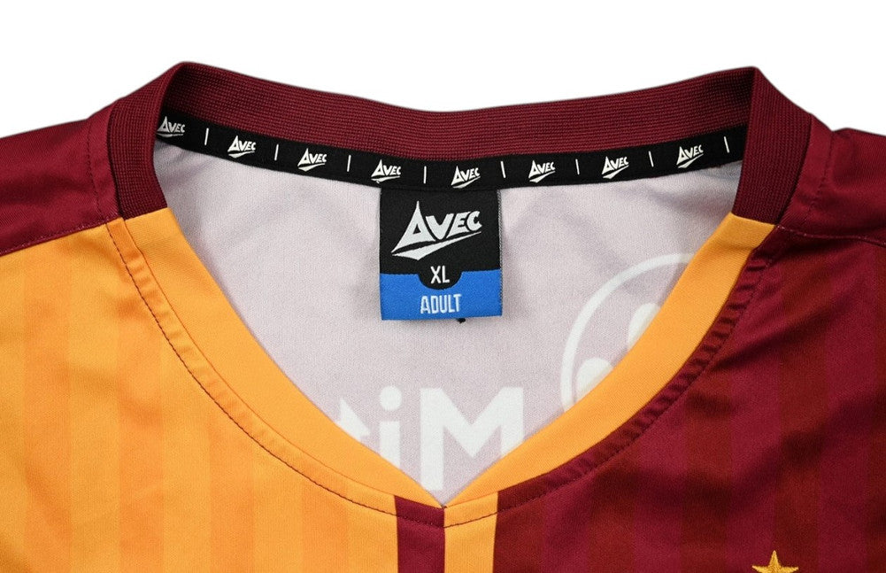 Maillot Bradford City Third 2021-22 Avec JCT600 – Vintage XL
