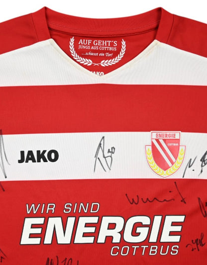 Maillot Énergie Cottbus 2021-22 Domicile Jako Vintage | 9/10