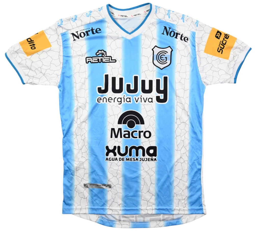 Maillot Gimnasia Jujuy Domicile 2021-22 Retiel vintage collector