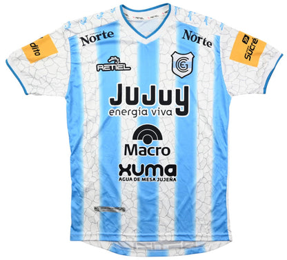 Maillot Gimnasia Jujuy Domicile 2021-22 Retiel vintage collector