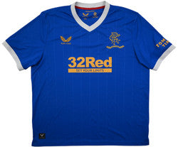 Maillot Glasgow Rangers Domicile Erima 2021-22 vintage 4XL