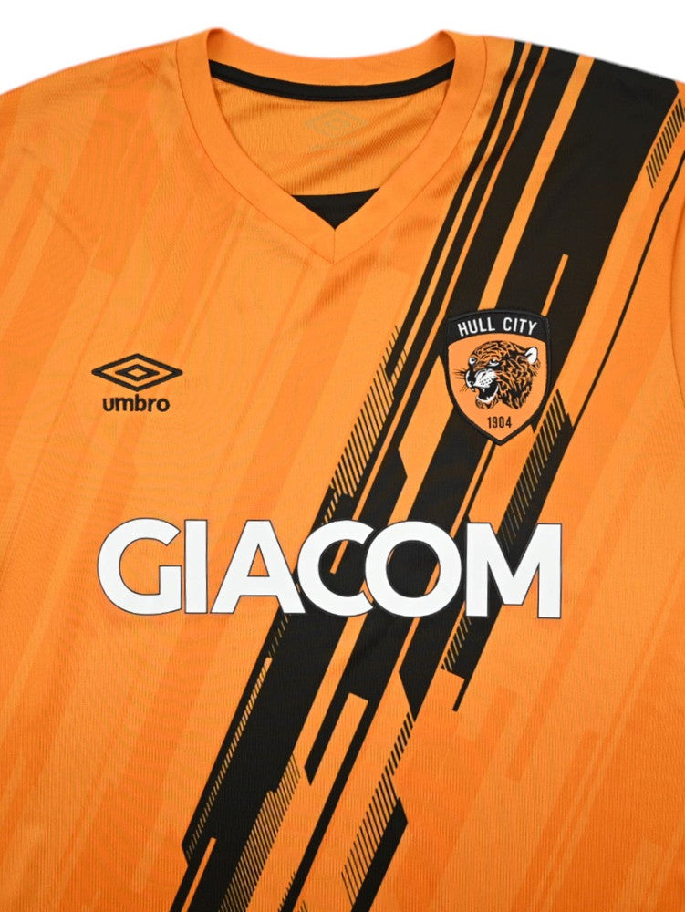 Maillot Hull City Domicile 2021-22 Umbro Giacom vintage XL