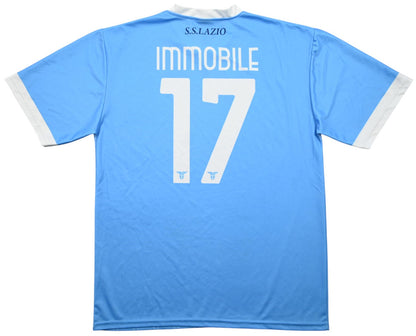 Maillot Lazio 2021-22 Domicile Immobile Vintage XL Official