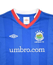 Maillot Linfield FC 2021-22 Domicile Umbro Vintage - XL Boys