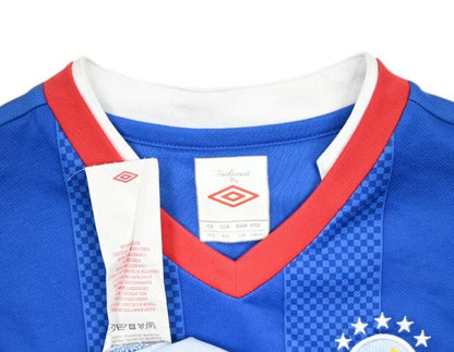 Maillot Linfield FC 2021-22 Domicile Umbro Vintage - XL Boys