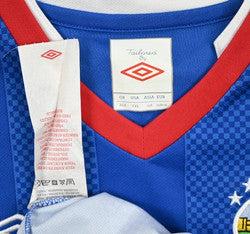Maillot Linfield FC 2021-22 Domicile Umbro Vintage - XL Boys