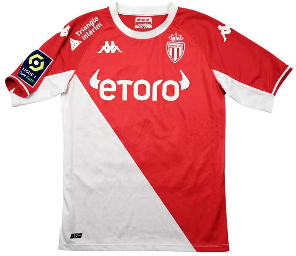 Maillot Monaco 2021-22 Kappa Ben Yedder Domicile vintage