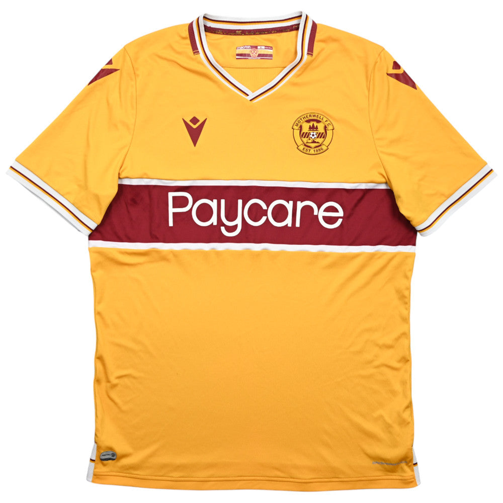 Maillot Motherwell FC Domicile Macron 2021-22 vintage collector