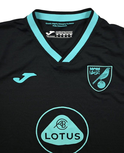 Maillot Norwich City Extérieur Jako 2021-22 Lotus – 9/10