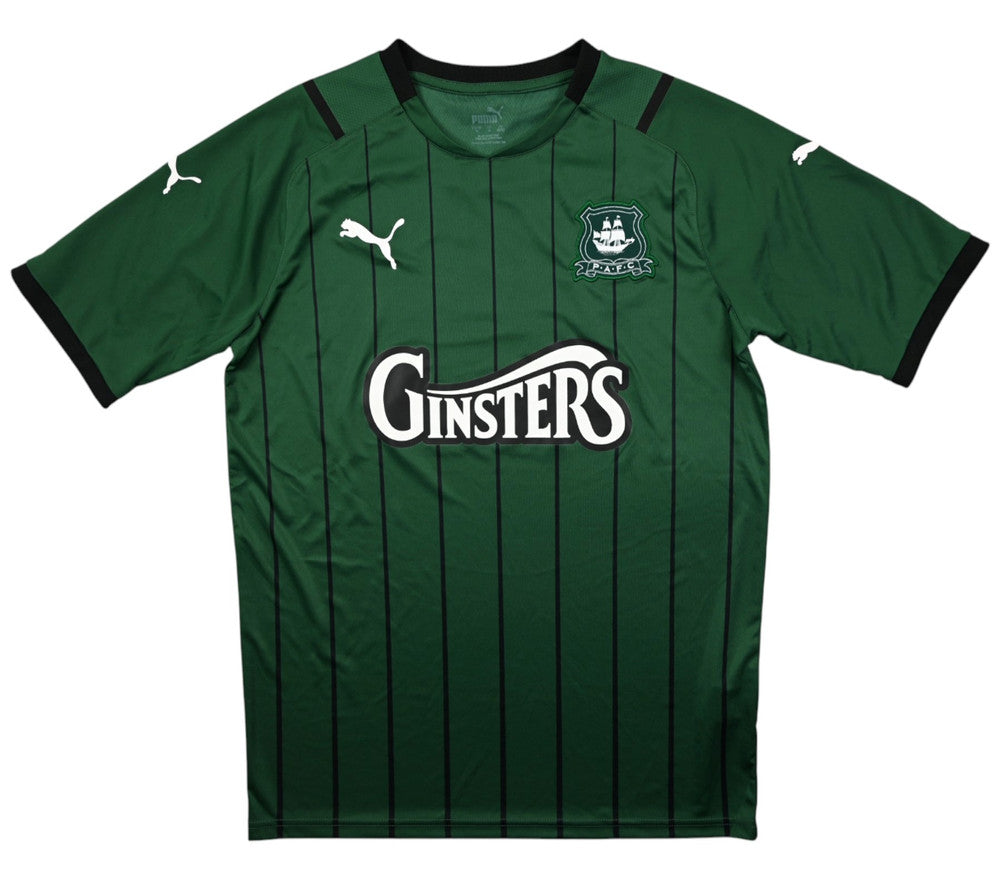 Maillot Plymouth Argyle Domicile Puma 2021-22 Ginsters vintage