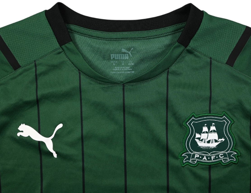 Maillot Plymouth Argyle Domicile Puma 2021-22 Ginsters vintage