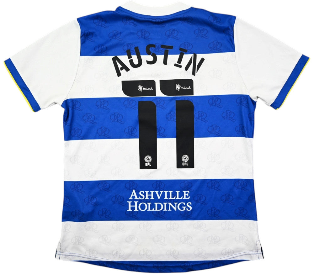 Maillot QPR Domicile Errea 2021-22 Austin vintage collector