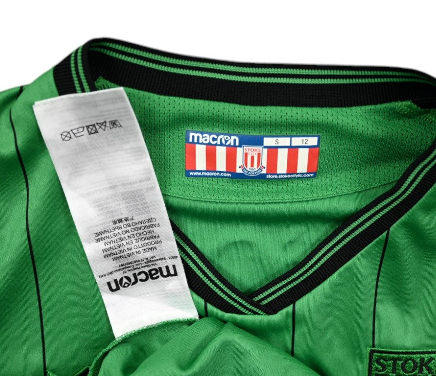 Maillot Stoke City Domicile 2021-22 Macron SWAINSTON 9/10