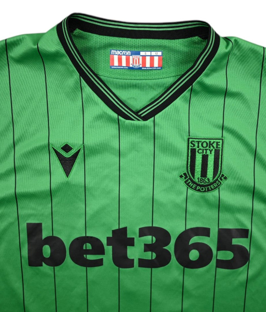 Maillot Stoke City Domicile 2021-22 Macron SWAINSTON 9/10