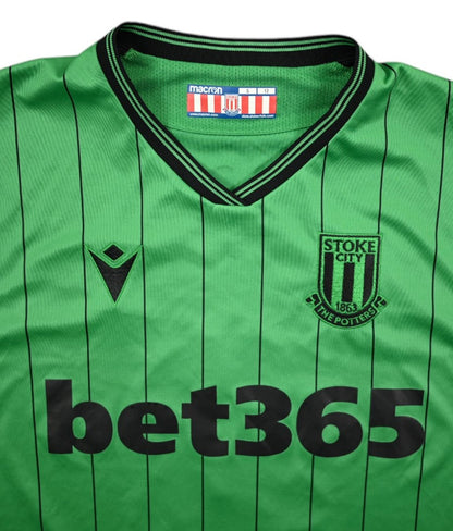 Maillot Stoke City Domicile 2021-22 Macron SWAINSTON 9/10