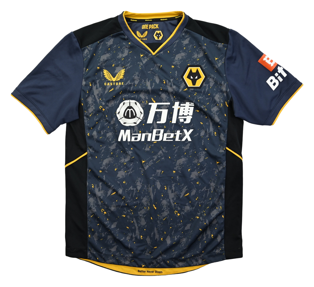 Maillot Wolverhampton Castore 2021-22 vintage – Condition 9/10