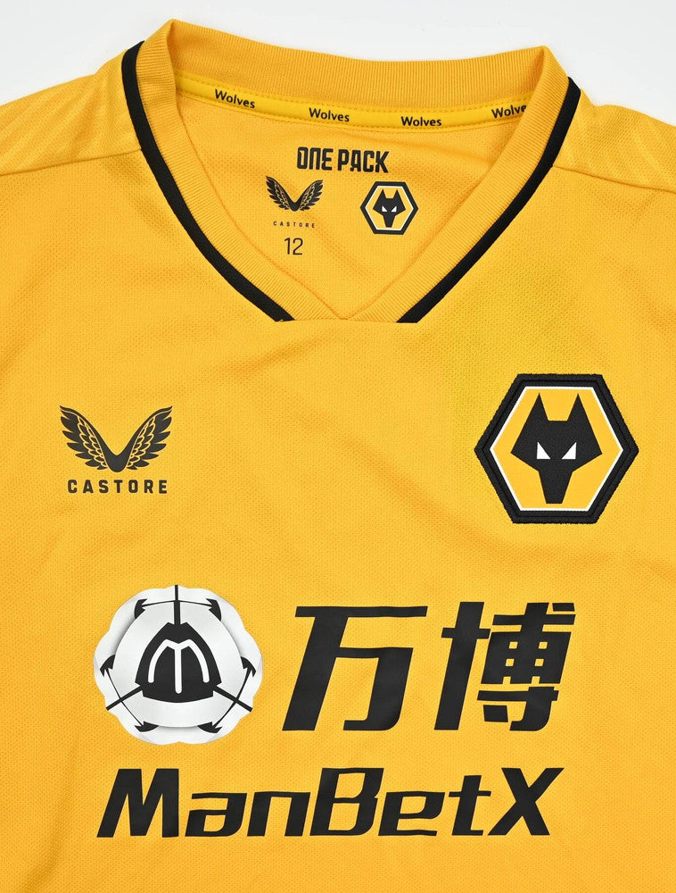 Maillot Wolverhampton Domicile 2021-22 CASTORE Neuf - Femme L