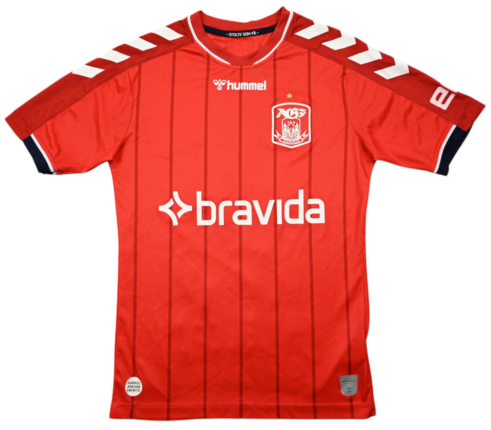 Maillot AGF Aarhus Domicile Hummel 2021-24 Flocage Wilshere XS