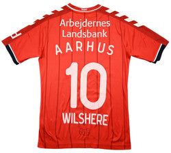 Maillot AGF Aarhus Domicile Hummel 2021-24 Flocage Wilshere XS