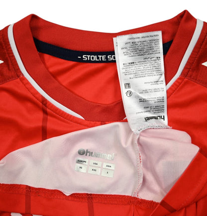 Maillot AGF Aarhus Domicile Hummel 2021-24 Flocage Wilshere XS